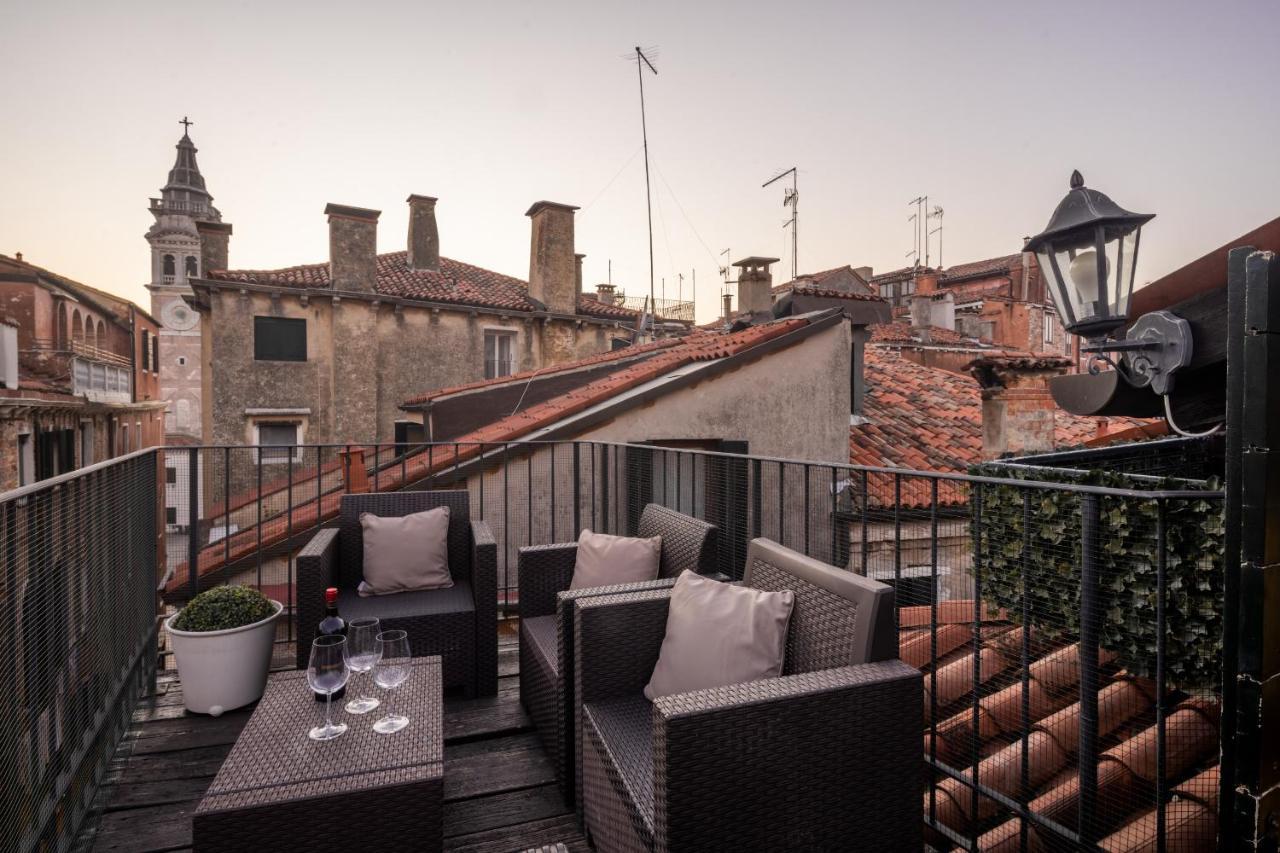 Santa Maria Formosa Terrace R&R Apartment Veneţia Exterior foto
