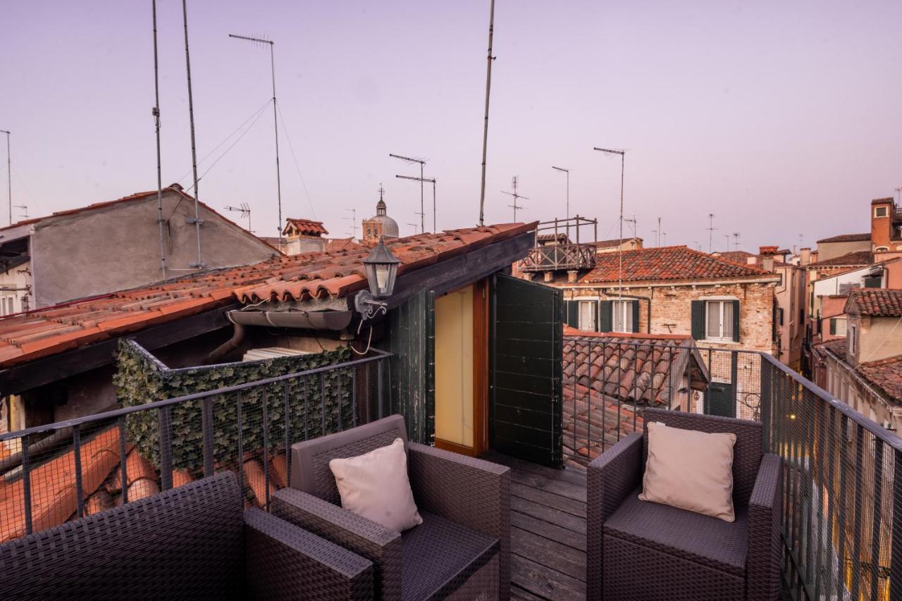Santa Maria Formosa Terrace R&R Apartment Veneţia Exterior foto